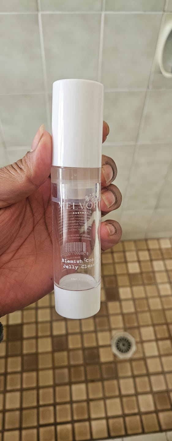 Customer photo review of Blemish Control Jelly Cleanser
