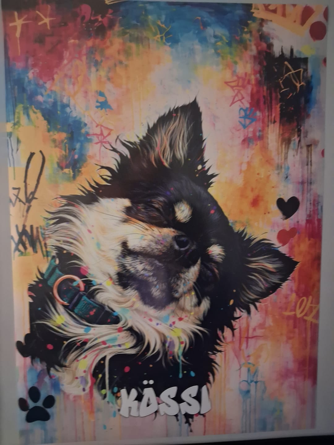 Customer photo review of Personalised Poster - Graffiti