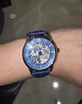Customer photo review of Reloj Amox Skeleton Automático