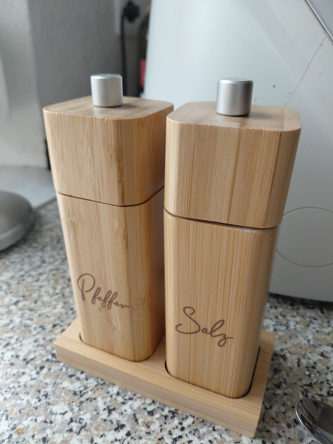 Customer photo review of Salz- und Pfeffermühlen Set