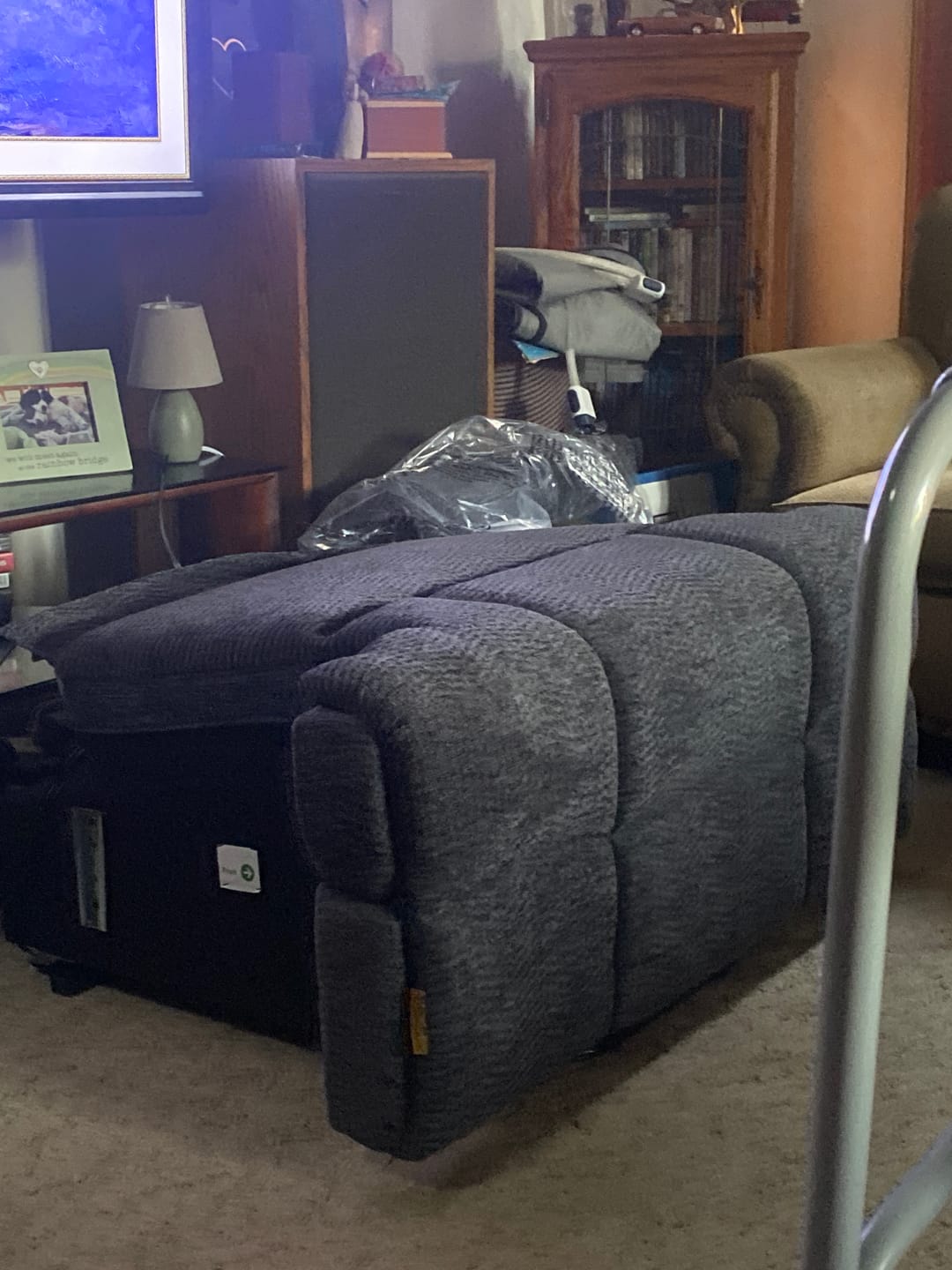 Customer photo review of 9205 EWT500 Heavy Duty Extra Wide Power Lift Recliner – Triple Motor, 500 lbs, Heat & Massage