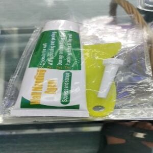Customer photo review of QuickRepair – Pasta za brzu popravku oštećenih zidova 1+1 GRATIS