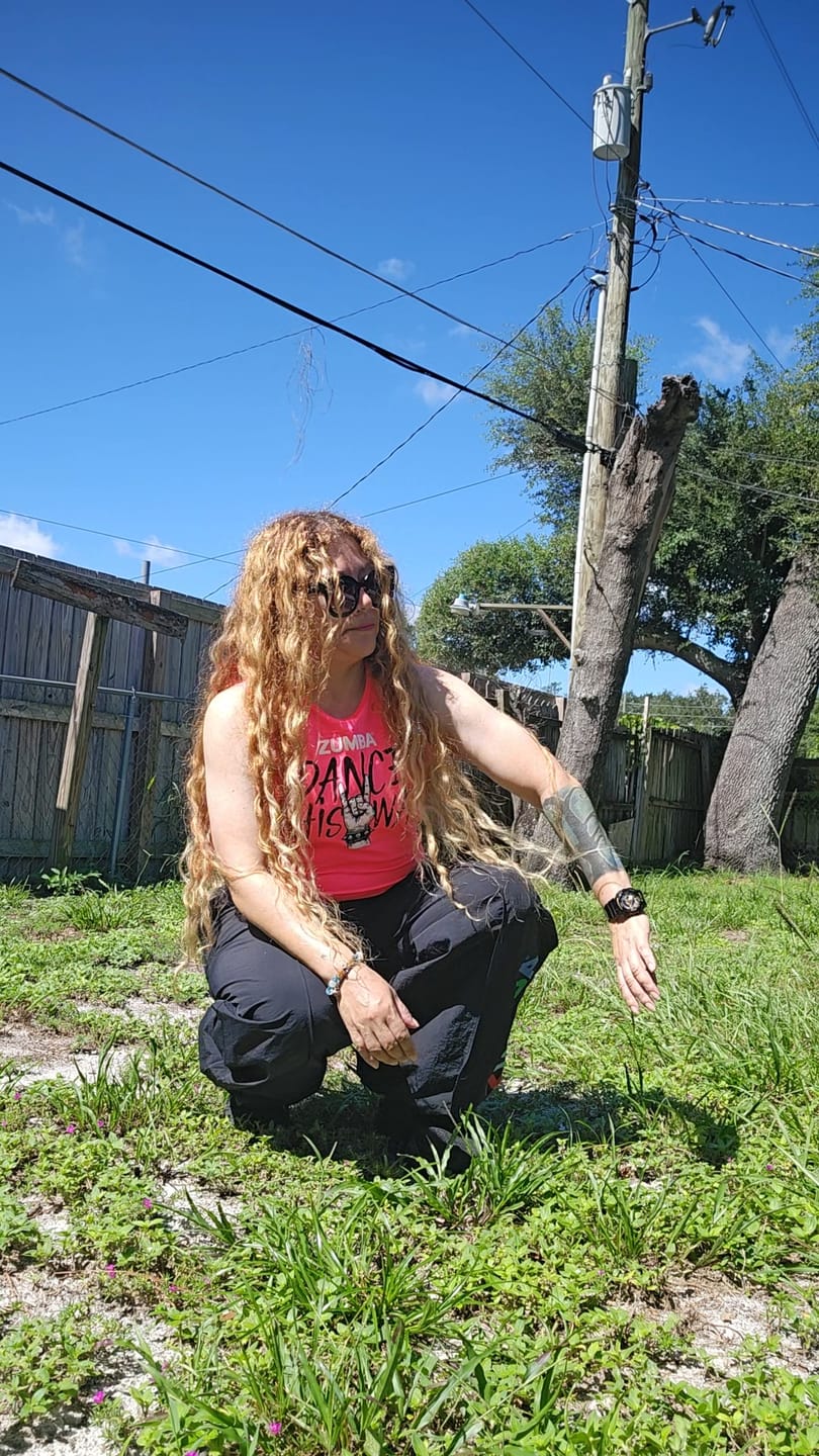 Customer photo review of Rock 'n' Roll Loose Muscle Tank