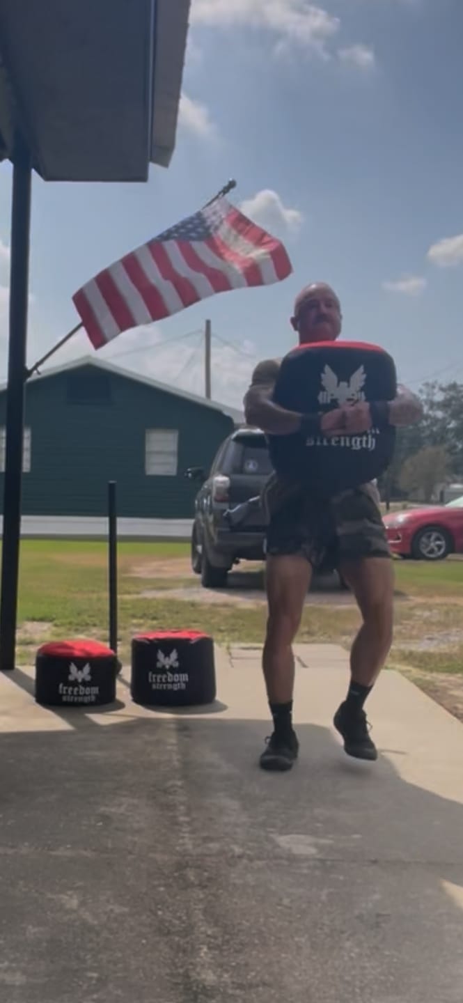 Customer photo review of Strongman Sandbag