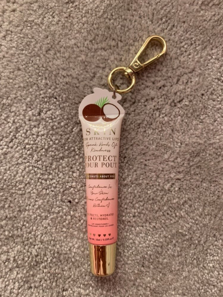 Customer photo review of Protect Your Pout Lip Conditioner