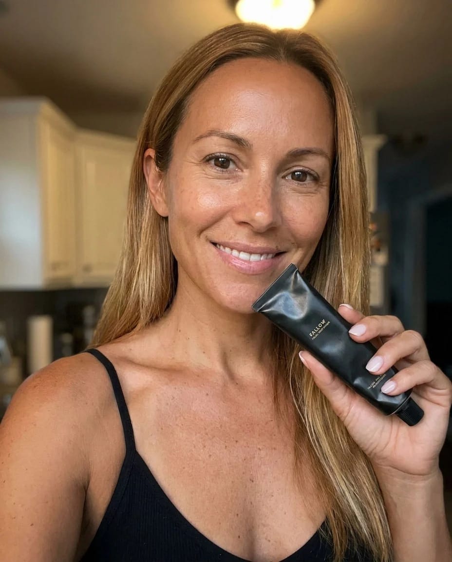 Customer photo review of Tallow Facial Moisturizer