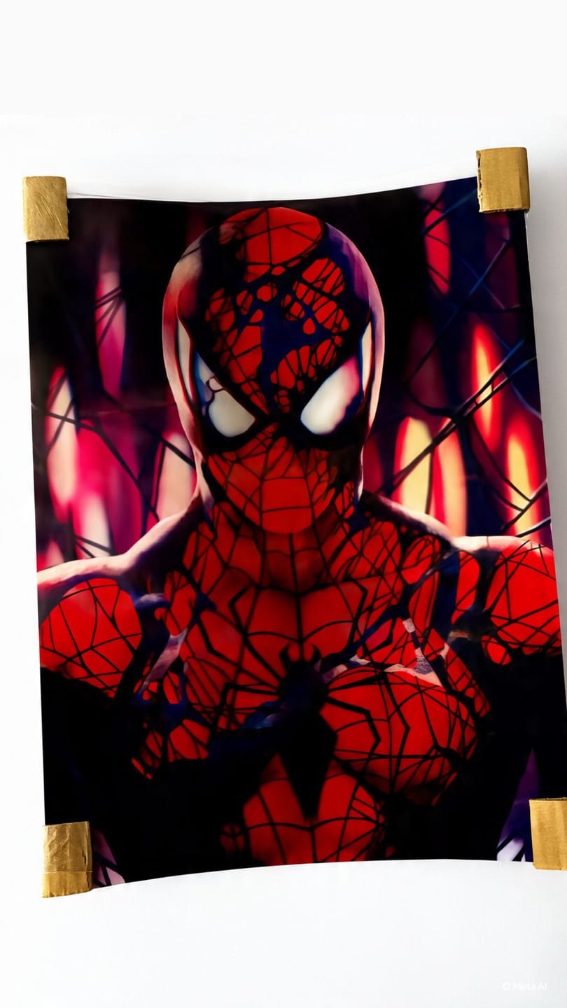 Customer photo review of Poster Spiderman 3D