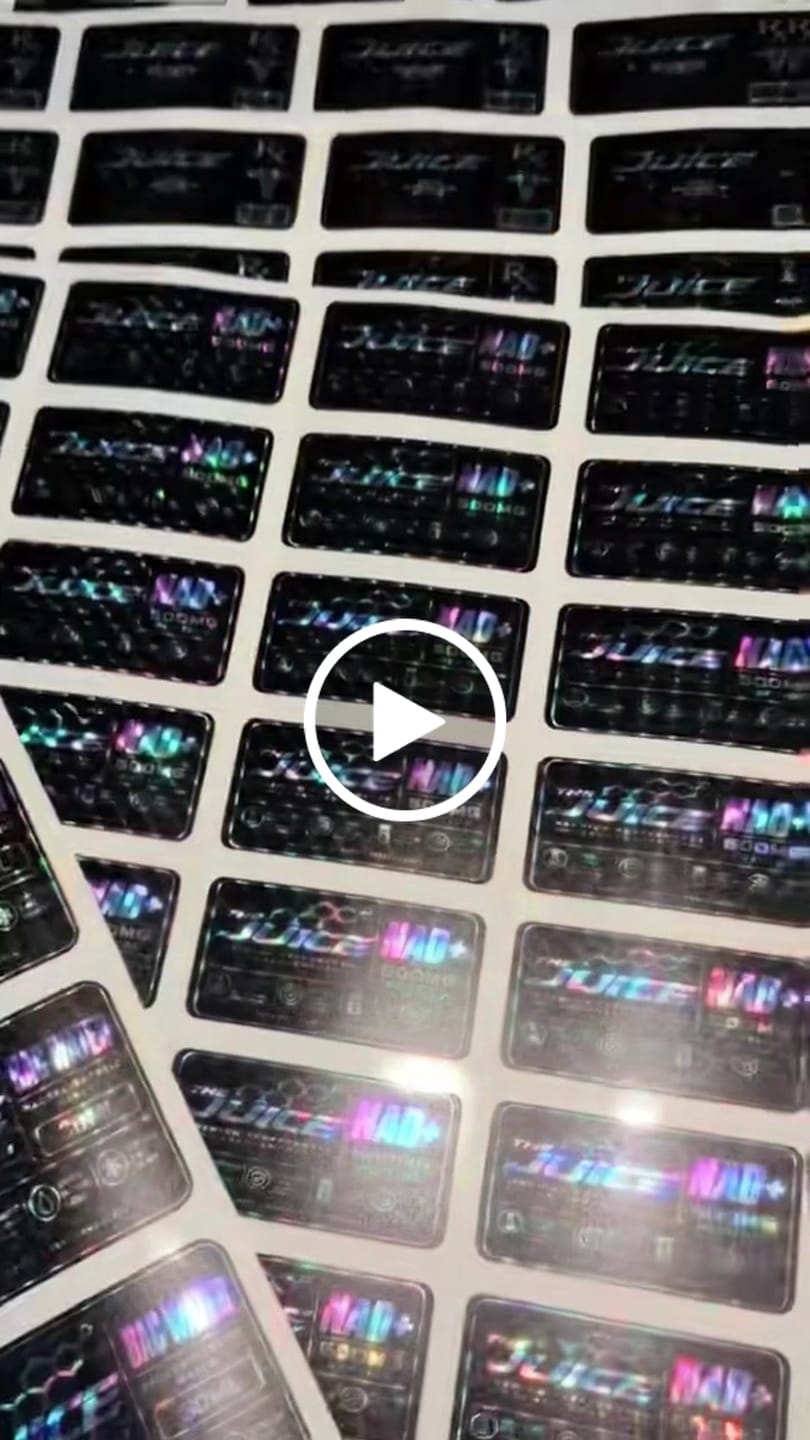Customer video review of Print Custom Labels