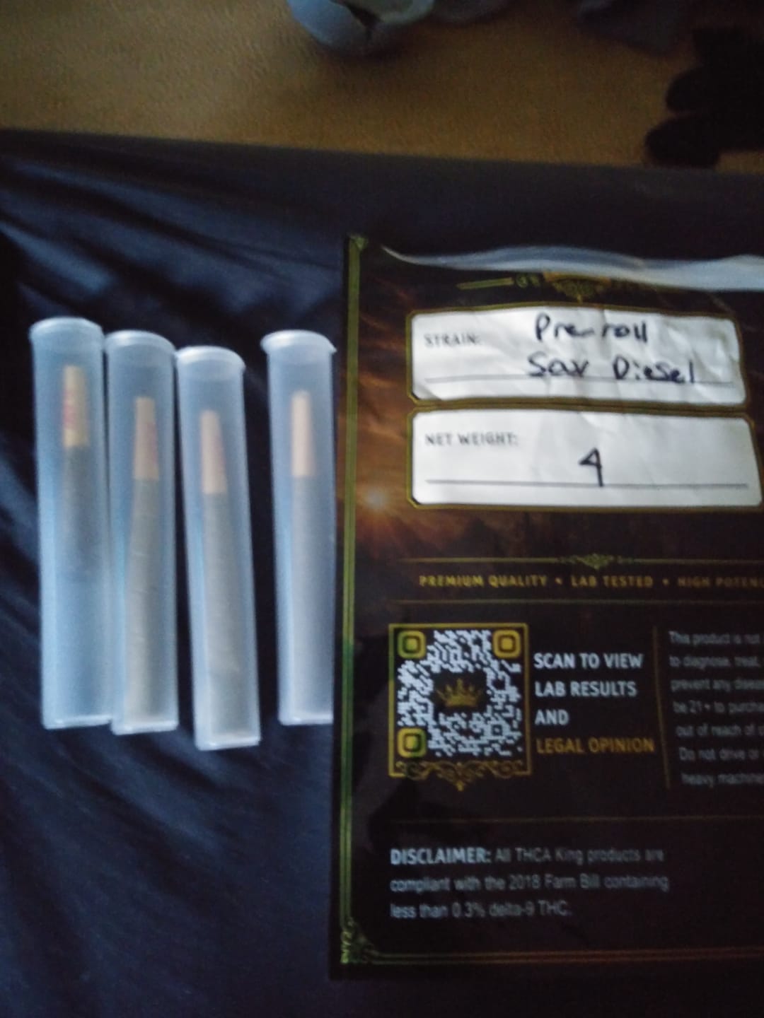 Customer photo review of THCA Pre-Roll