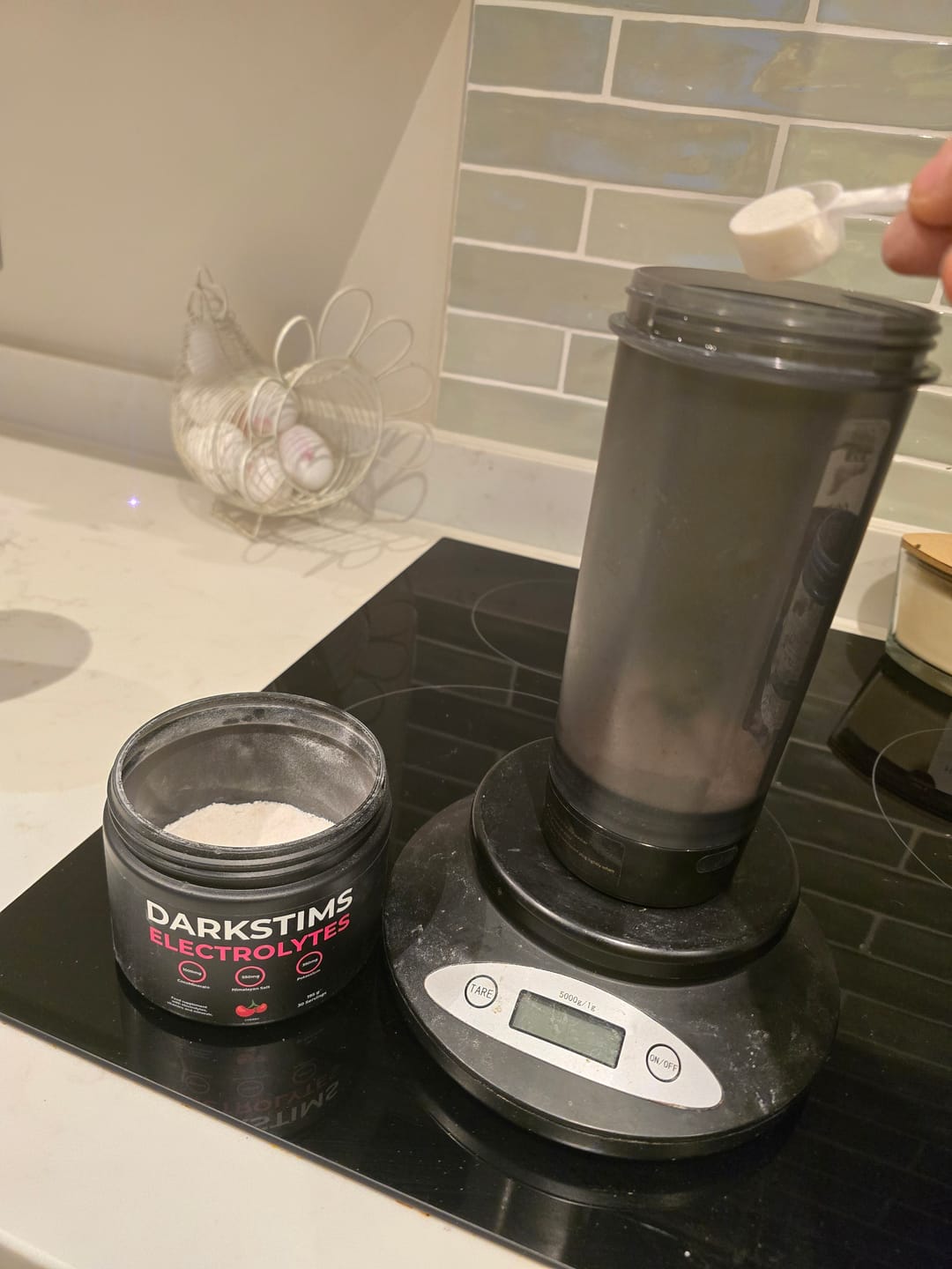 Customer photo review of Darkstims Electrolytes