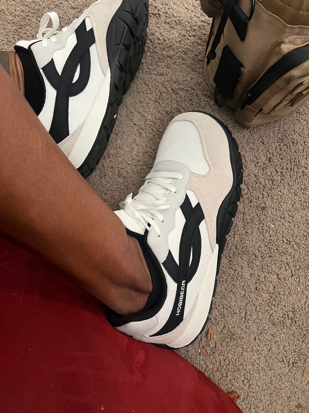 Customer photo review of Hareball - Wide Toe Sneakers