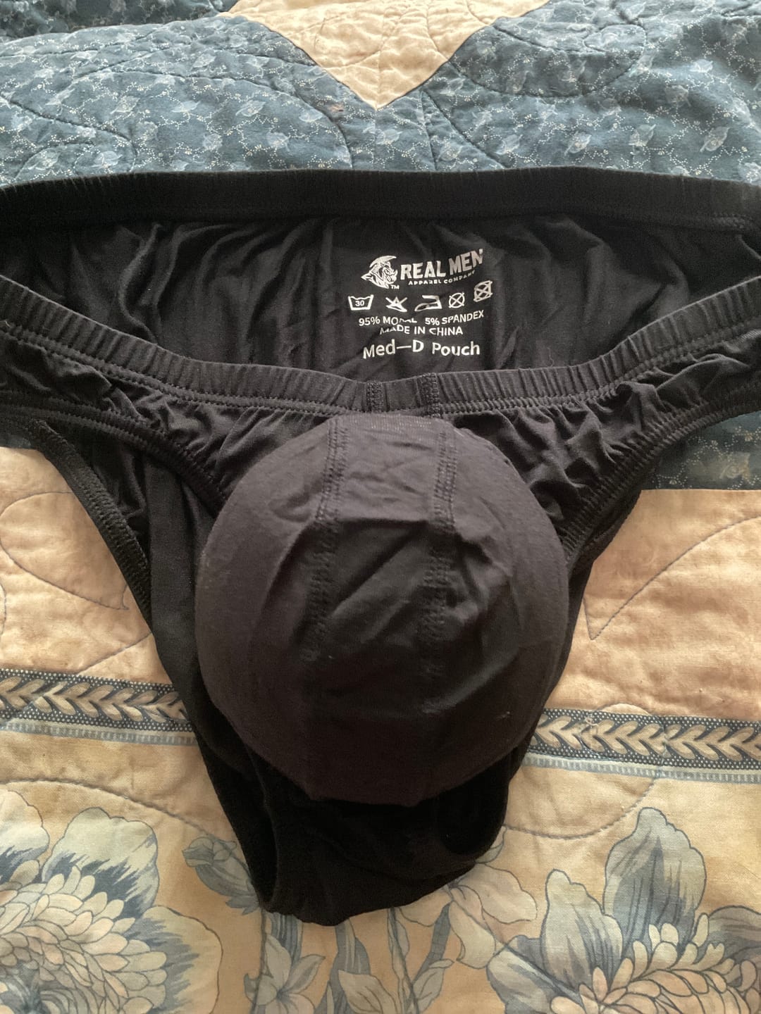 Customer photo review of Modal 0in Ares Ascent Low-Rise Bikini Briefs No Fly 3pk Black
