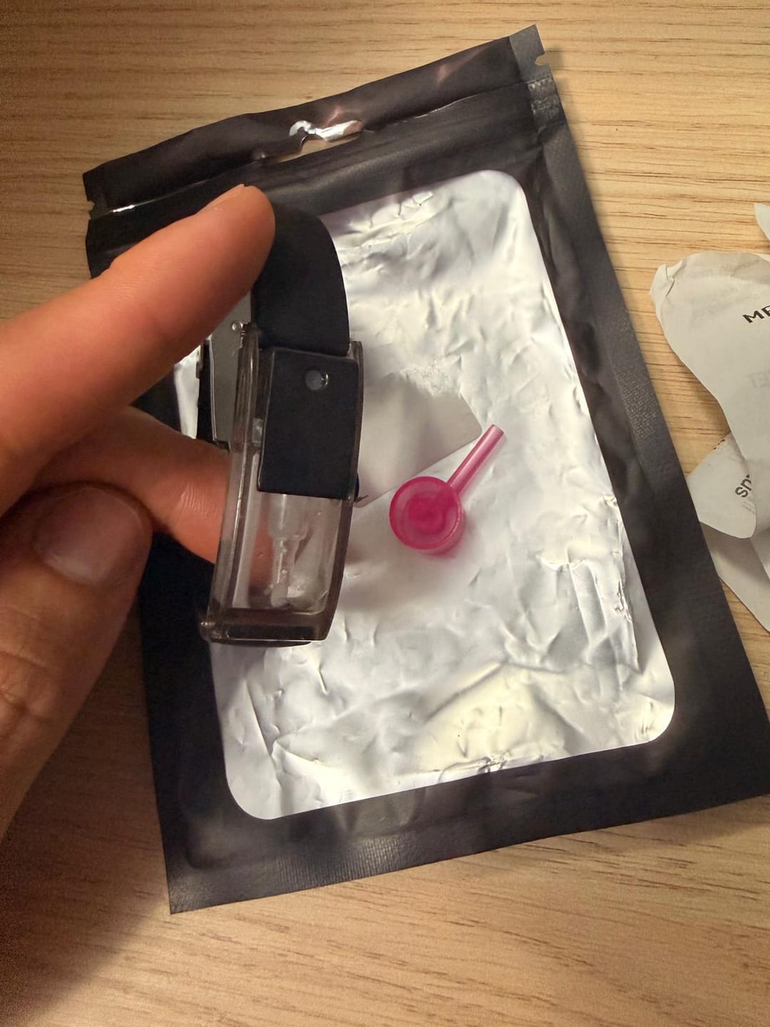 Customer photo review of Perfume Atomizer Bracelet