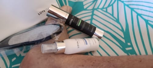 Customer photo review of LOVASKIN Discovery Kit SPECIAL TV OFFER - Twice the treatments