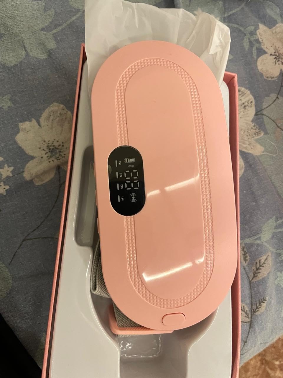 Customer photo review of Thermiva™ - Portable Cordless Heating & Vibration Belt for Menstrual Cramps