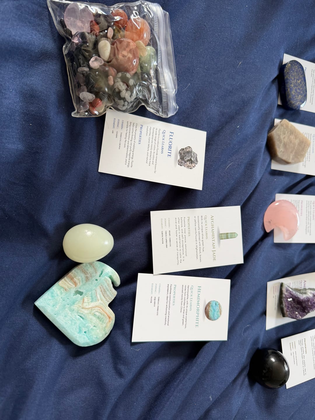 Customer photo review of Crystal Abundance Scoop — 100% Certified Natural Crystals