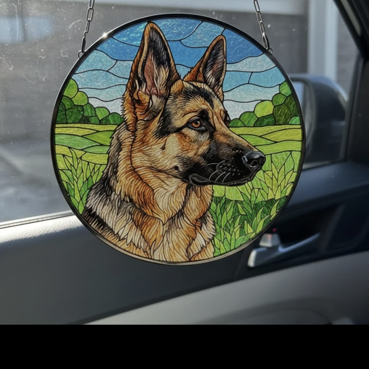 Customer photo review of Pawlight Portrait™ — Custom Pet Portrait