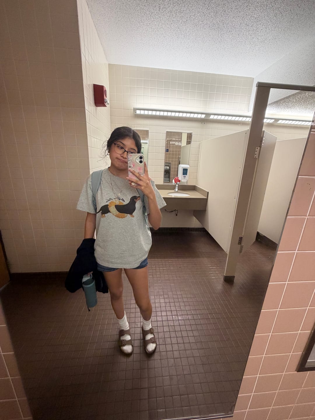 Customer photo review of Aelfric Eden Dachshund Off-The-Shoulder Tee