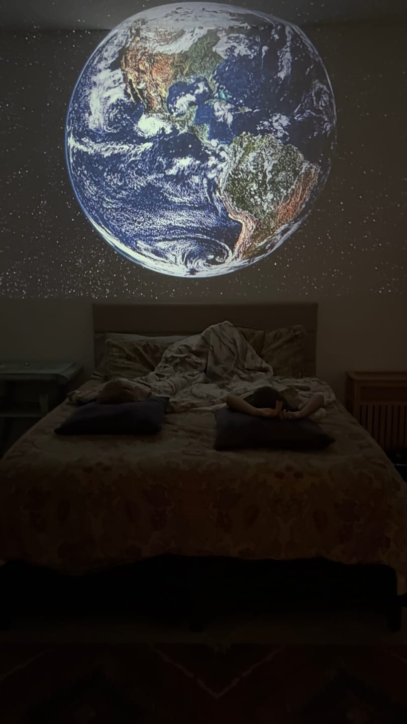 Customer photo review of Ozmotic Learning Projector