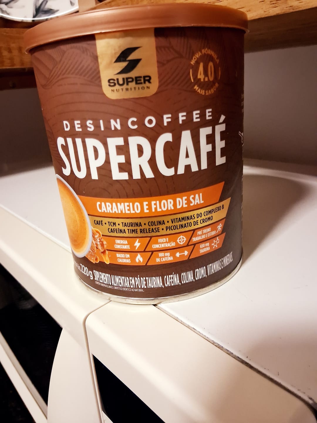 Customer photo review of Supercafé Cinnamon Roll