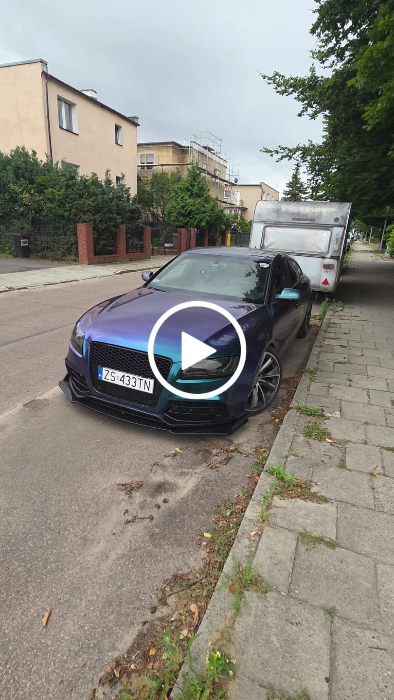 Customer video review of Gloss Metallic Purple Blue Chameleon Wrap