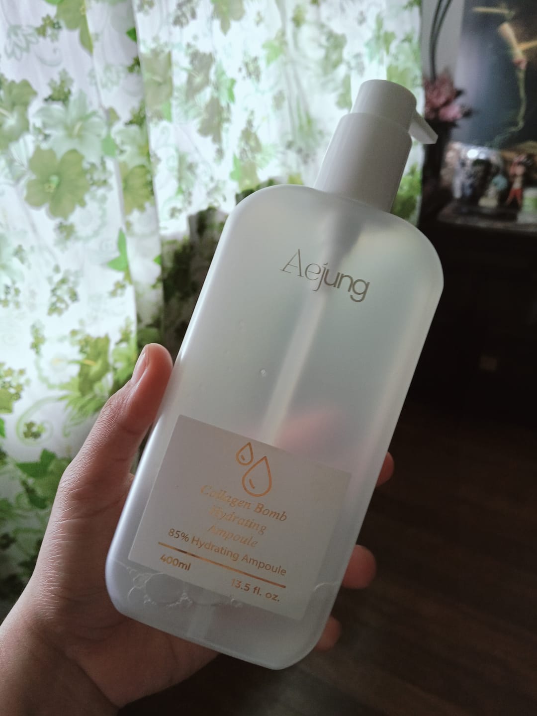 Customer photo review of Aejung™ Collagen Bomb Hydrating Ampoule