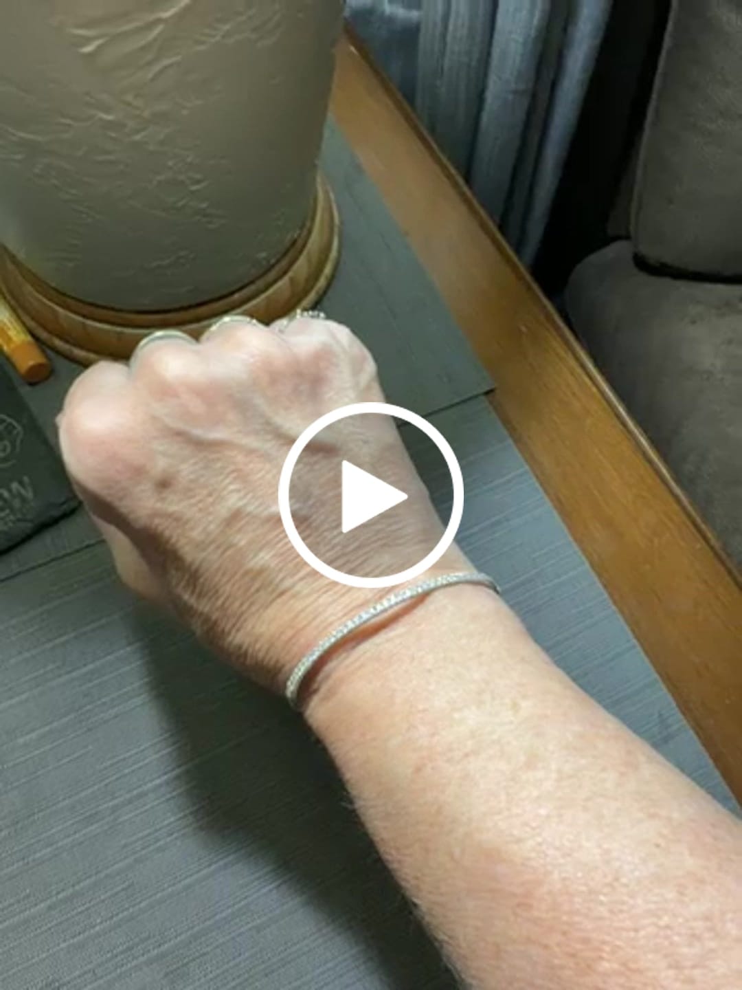 Customer video review of Flexible CZ Bangle in Sterling Silver