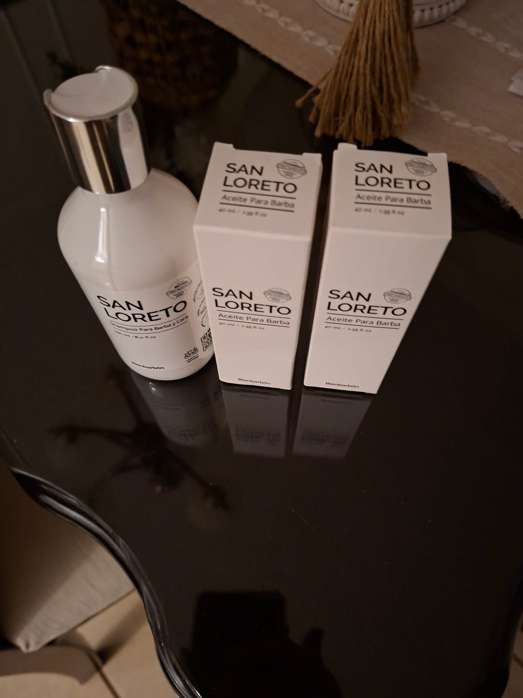 Customer photo review of 2 Aceites + 1 Shampoo Para Barba · Paquete 3 Piezas