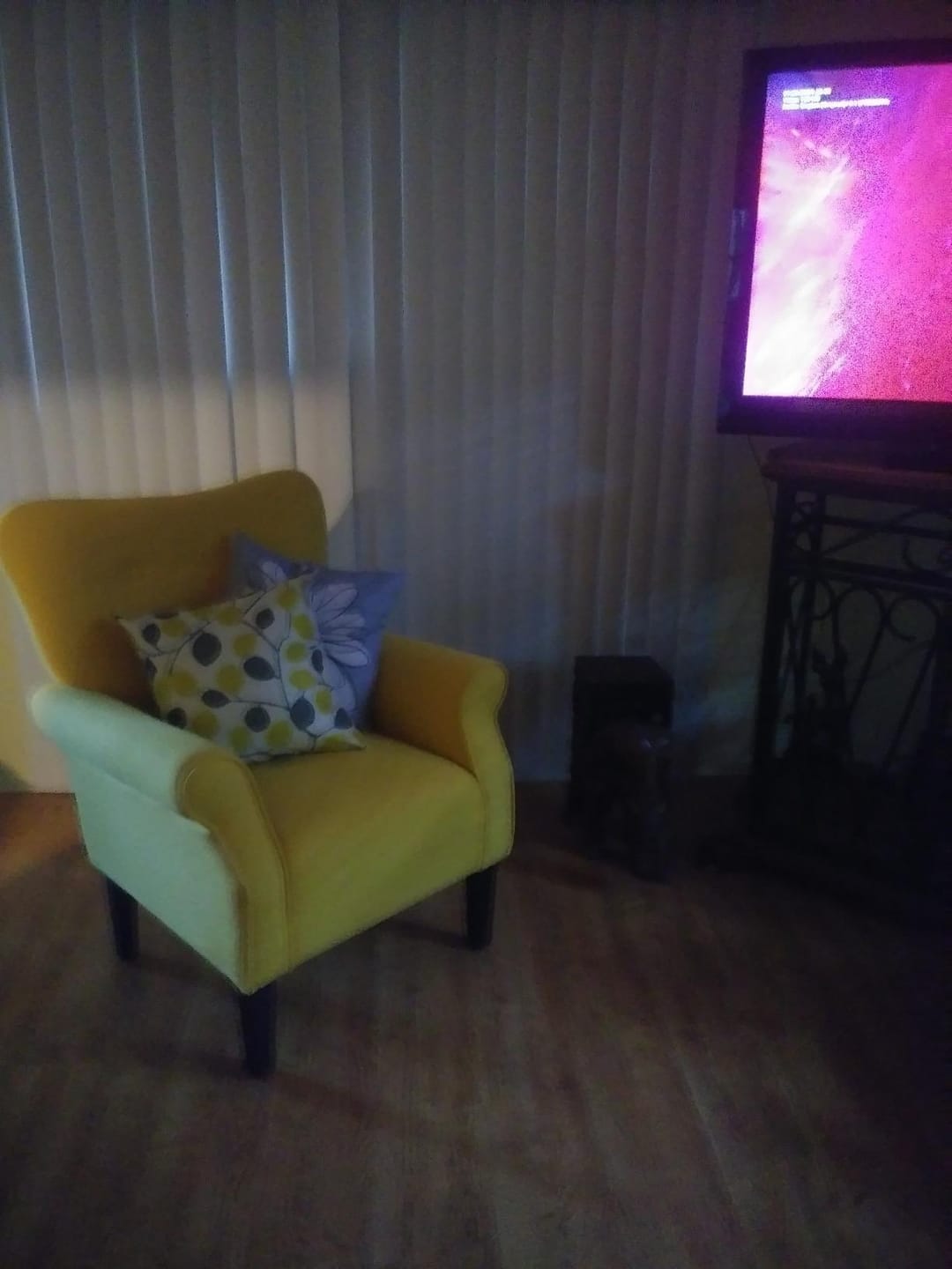 Customer photo review of Allston High Back Upholstered Accent Armchair