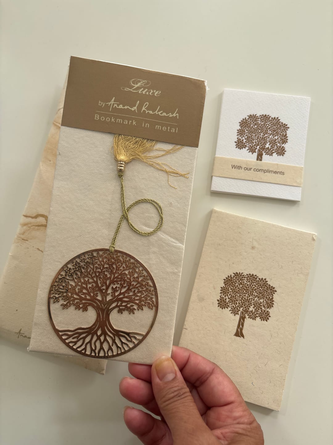 Customer photo review of Bookmark Kalpavriksha