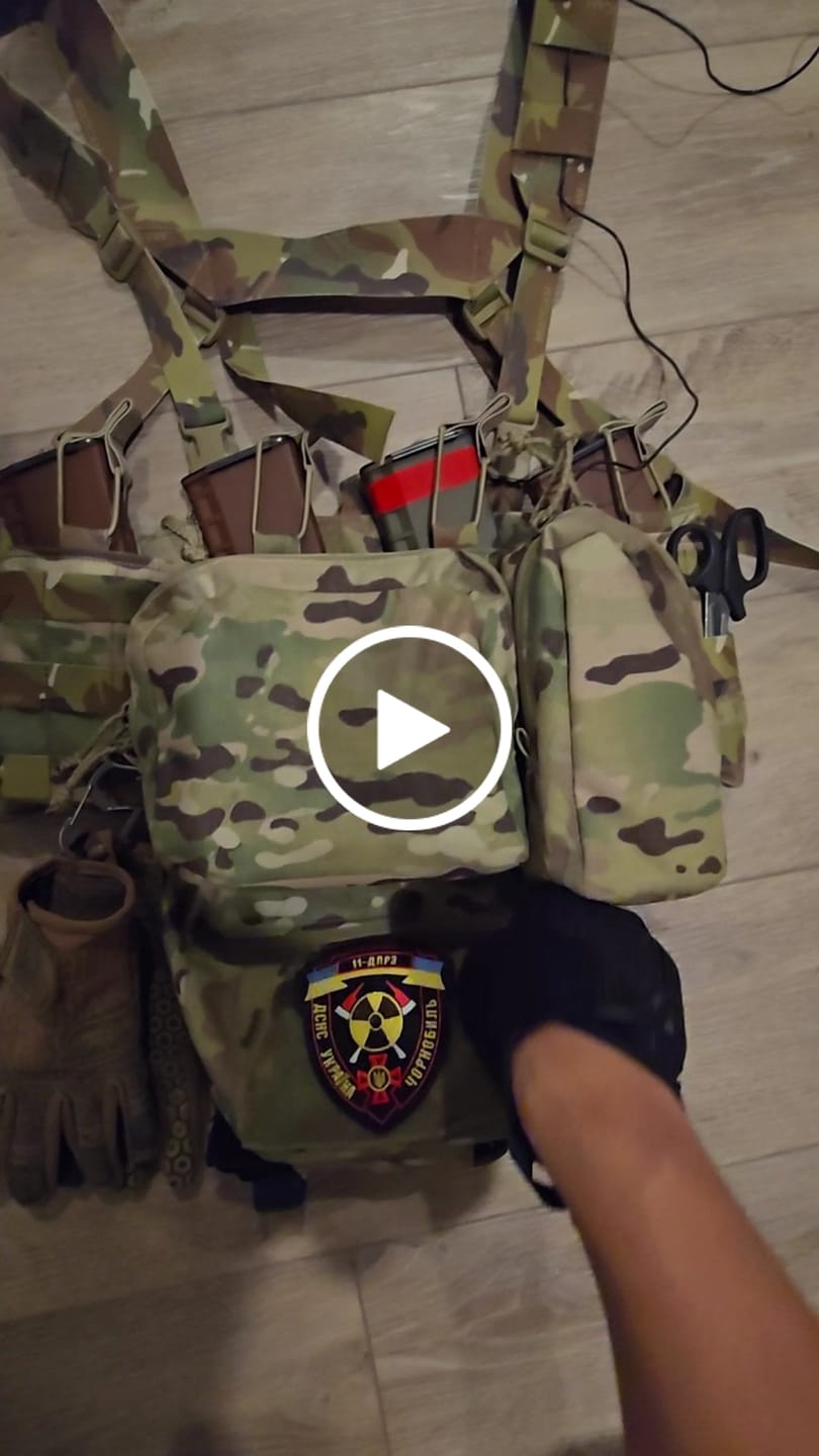 Customer video review of AR RECON Chest Rig