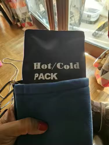 Customer photo review of Compresse Chaud / Froid Réutilisable
