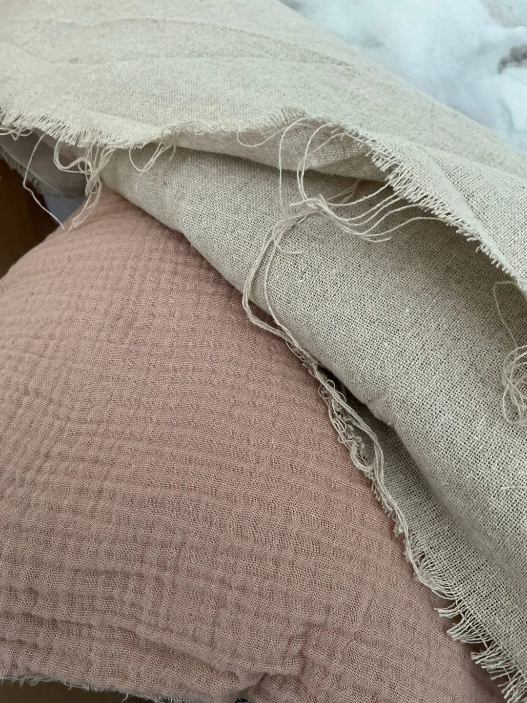 Customer photo review of Kuscheldecke Musselin für jede Jahreszeit