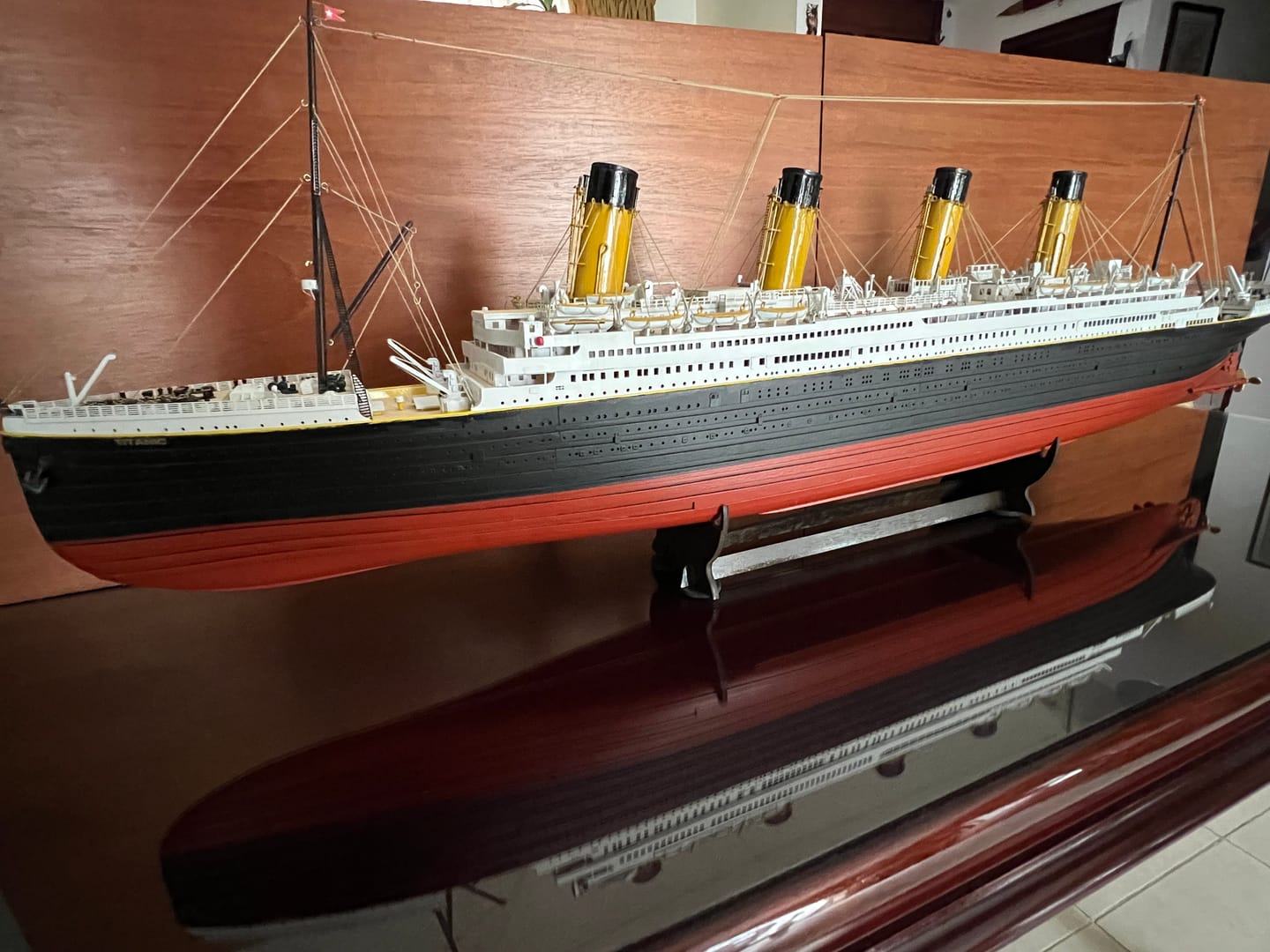 Customer photo review of Maqueta Barco Titanic