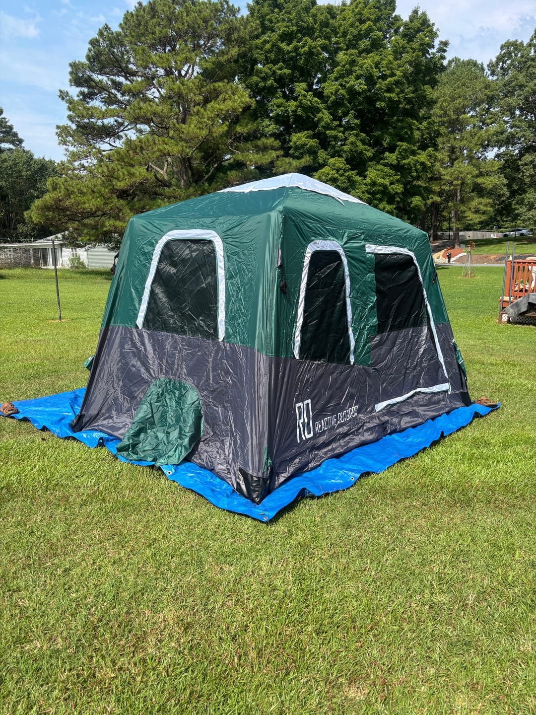 Customer photo review of 2-Step Cabin Tent