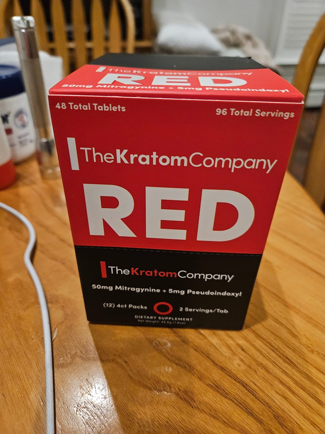 Customer photo review of RED Extract Tabs