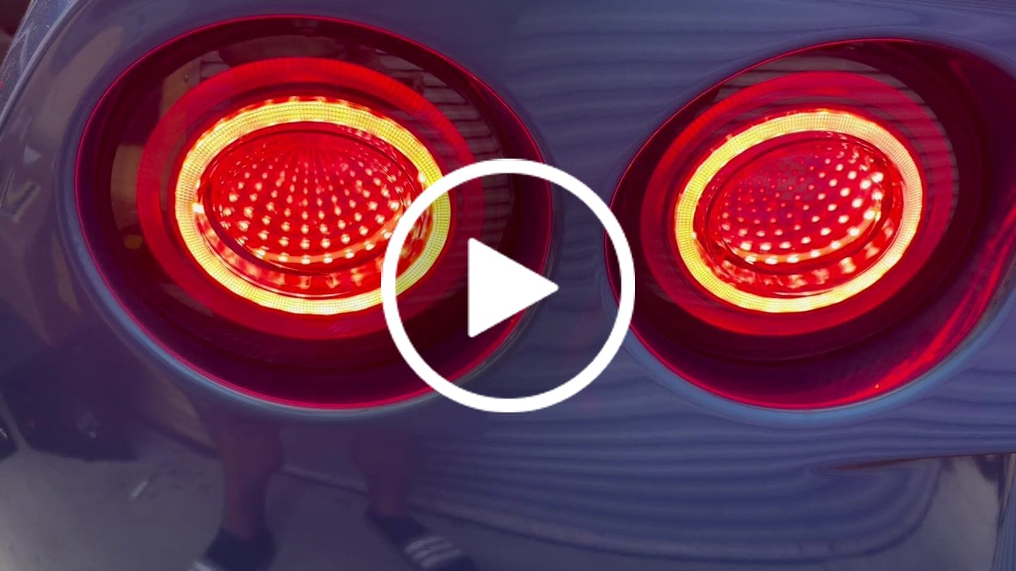 Customer video review of 2005-13 Chevrolet Corvette C6 Infinity Style LED Tail Lights (PRE-SALE)