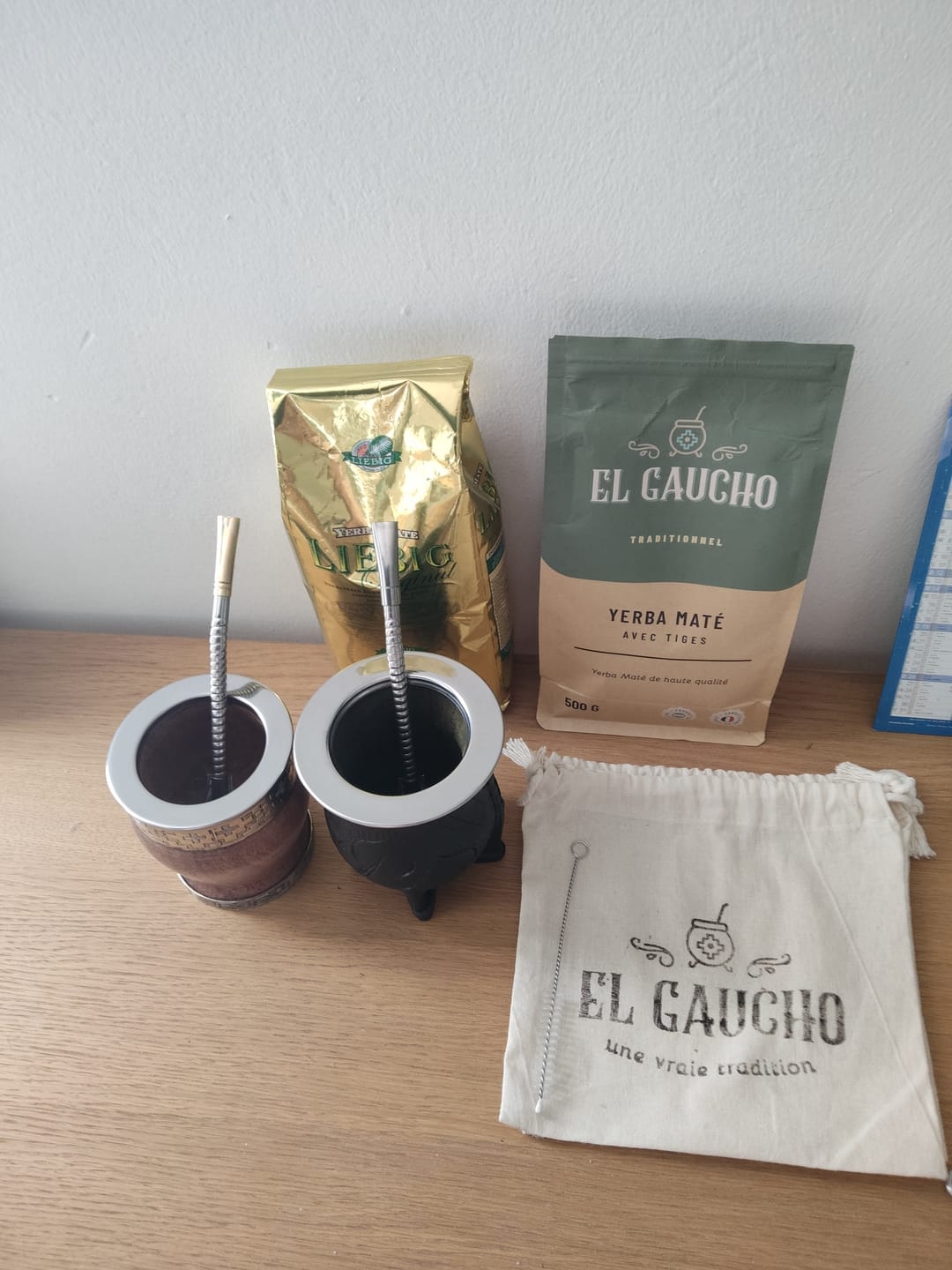 Customer photo review of Maté Impérial Barril Double Inox - Bois Caroubier