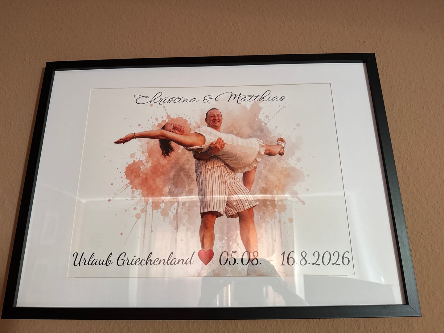 Customer photo review of Euer Foto als Kunstwerk – mit Live-Vorschau, als Poster oder Leinwand