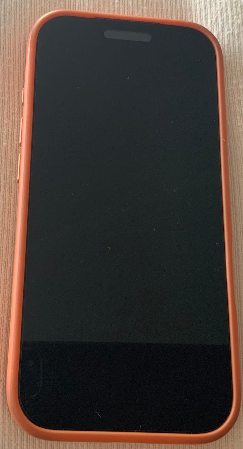 Customer photo review of Protector de pantalla 3 en 1 - iPhone