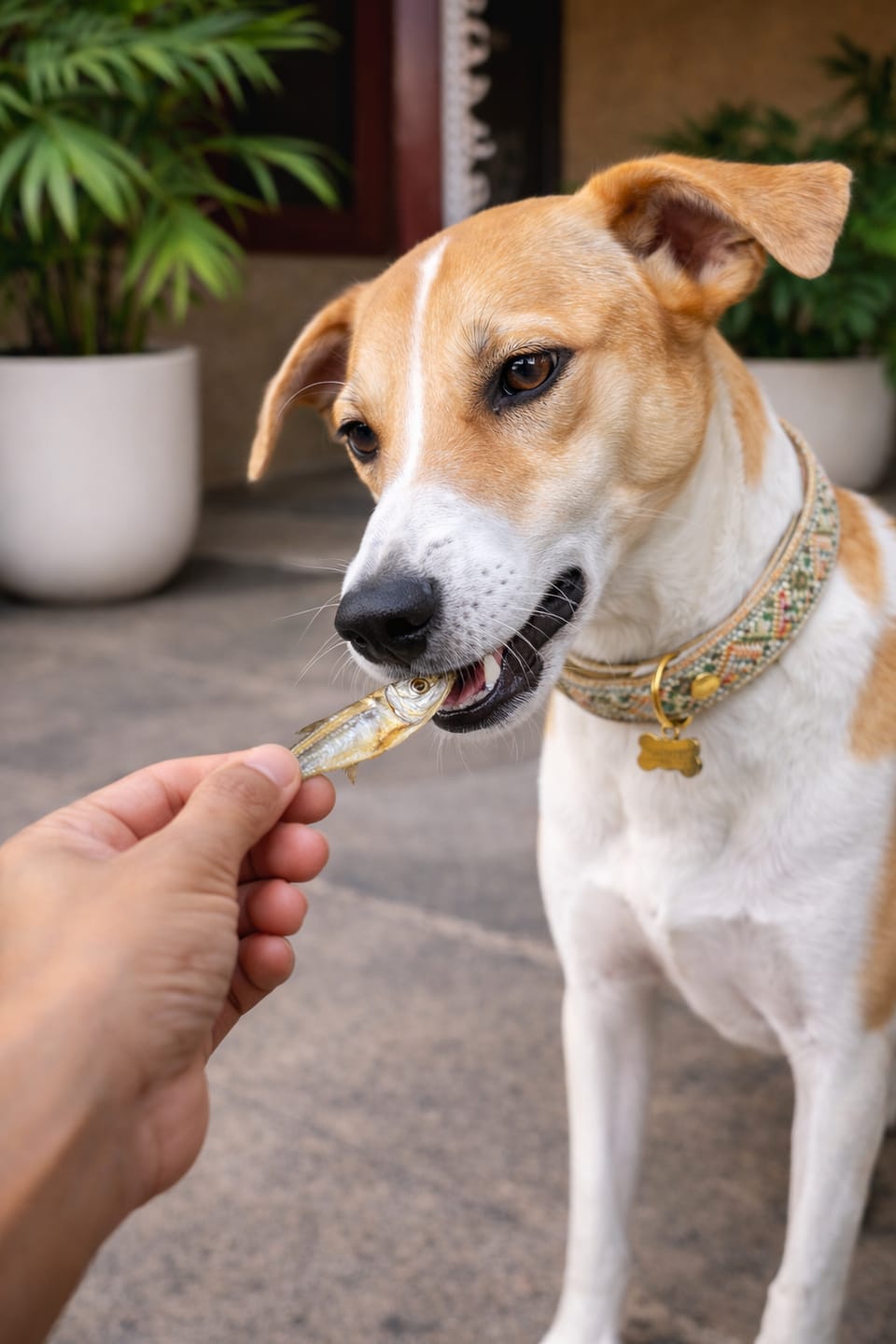 Customer photo review of Dehydrated Anchovies – Original (Dog)