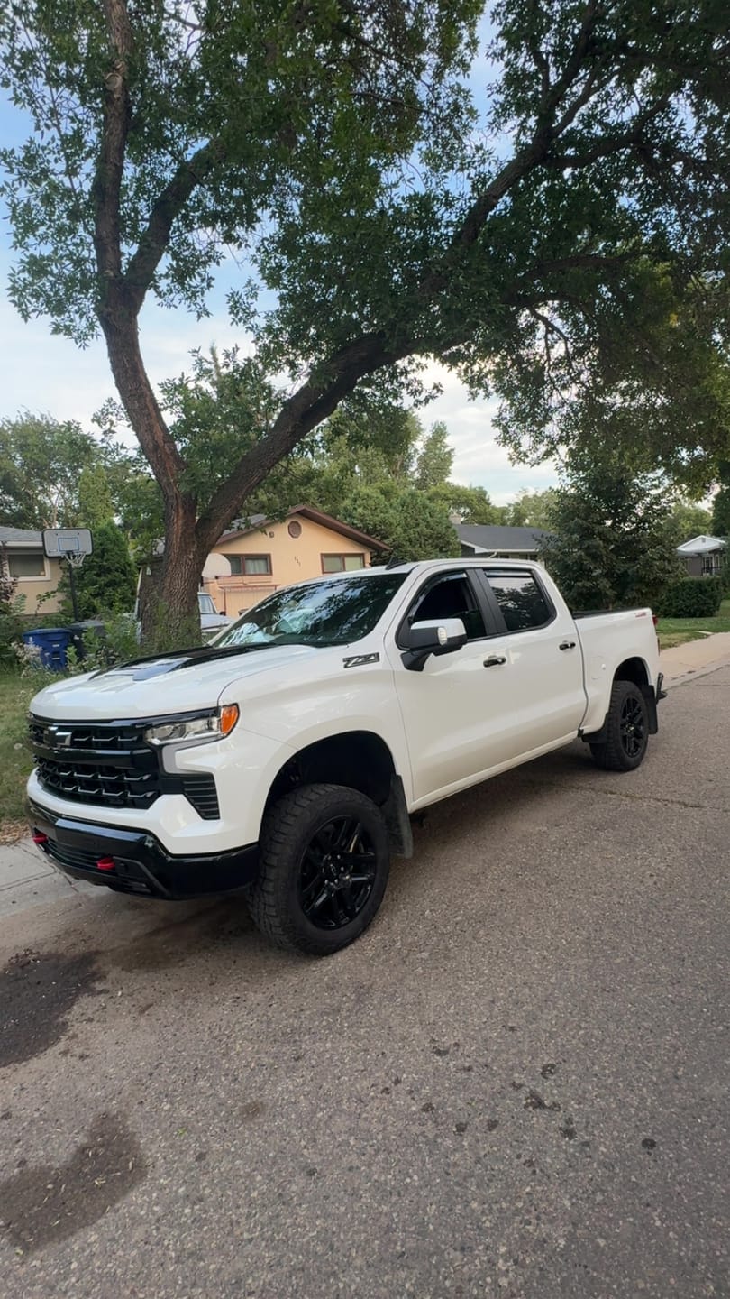 Customer photo review of 2019-2026 GM 1500 3" SM Standard Series Leveling Kit Front (110-91288)