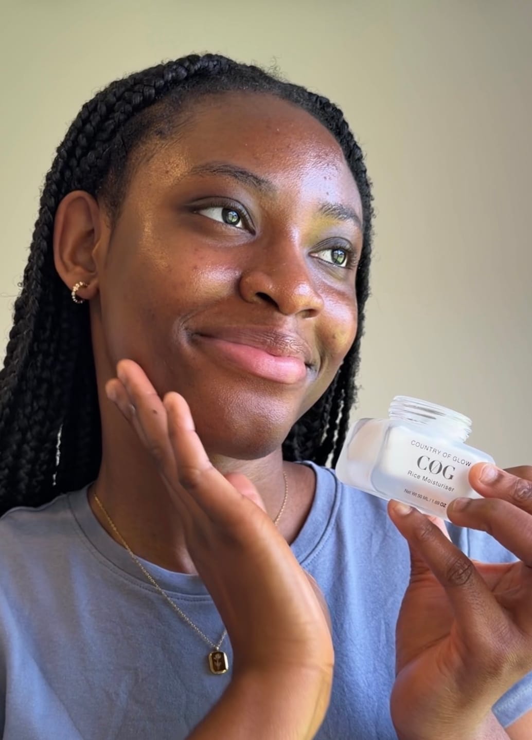 Customer photo review of Rice Moisturiser