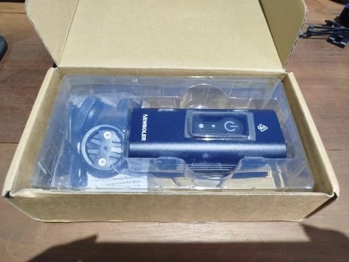 Customer photo review of 10000mAh Smart Bicycle Front Light (10,000 LM, USB-C) - Waterproof High-Lumen Headlight for MTB & Road Cycling