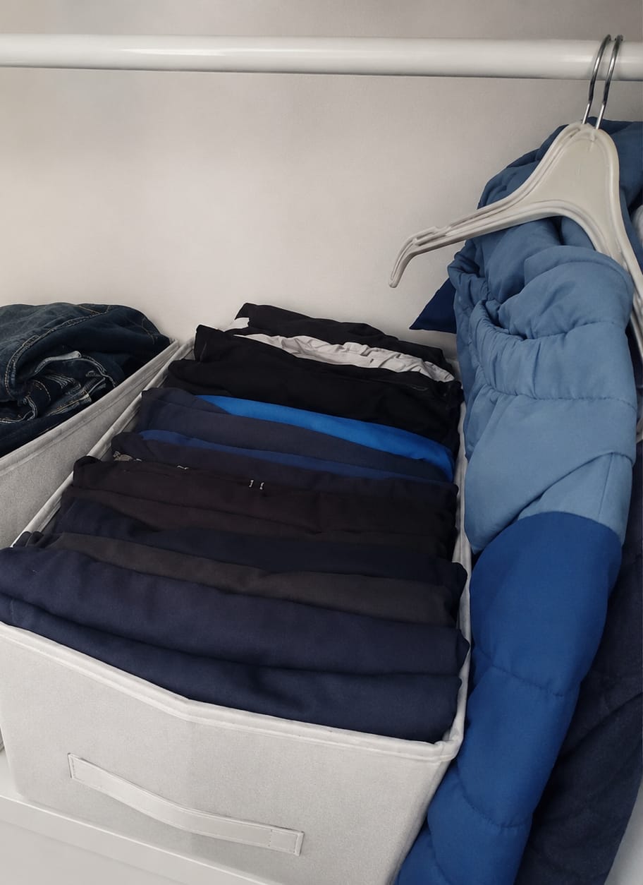 Customer photo review of Ferahome Dolap Düzenleyici 45x25x20