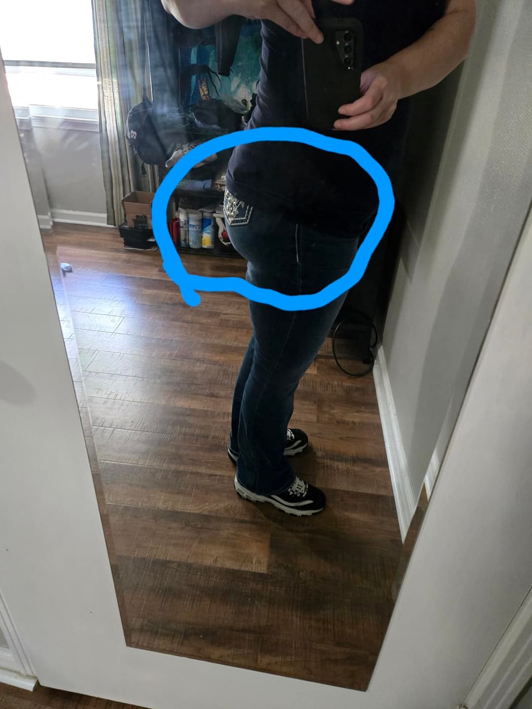 Customer photo review of CurveBlend™ Butt-Lifting Padded Shorts