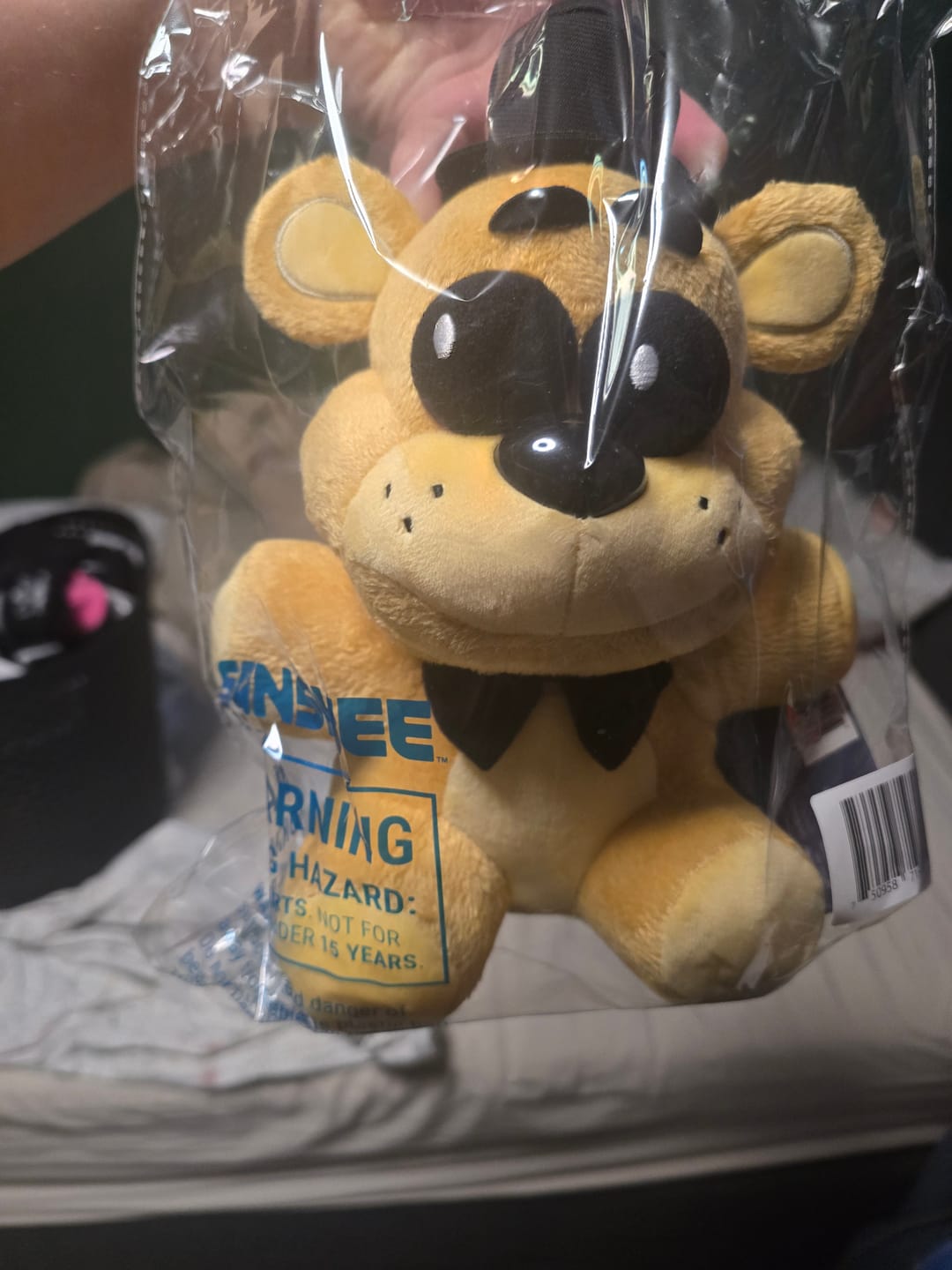 Customer photo review of Five Nights at Freddy's - Golden Freddy Plush