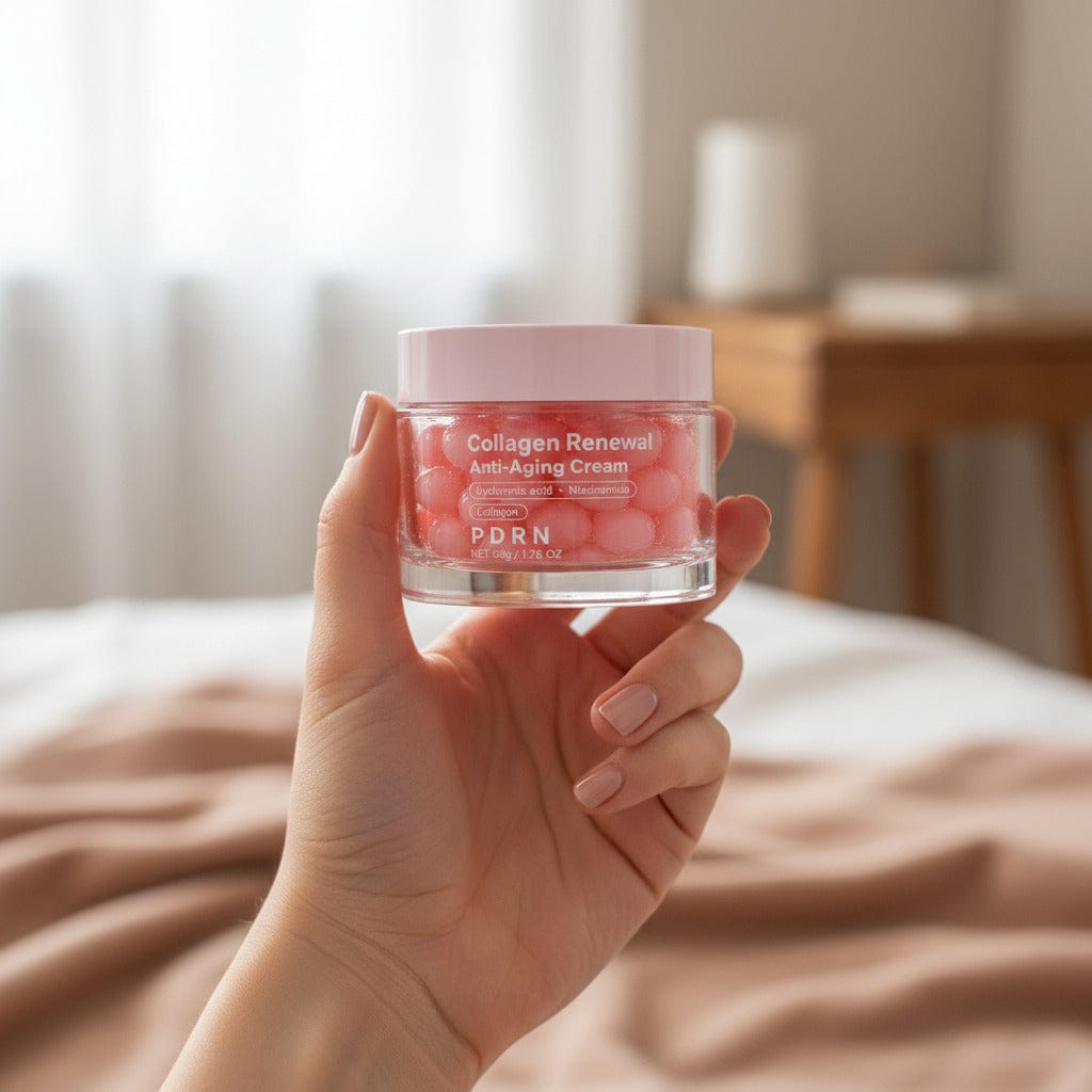 Customer photo review of Crema Capsule PDRN al Collagene – Idratante e Rimpolpante