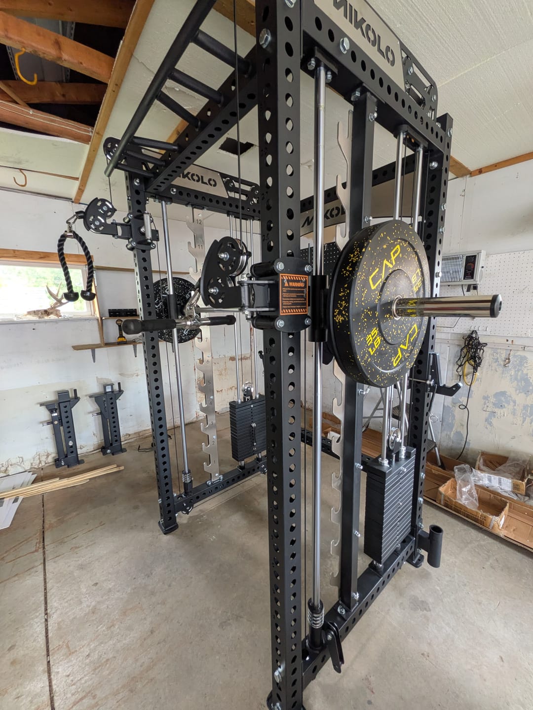 Customer photo review of ANUBIS™-2.0 Ultimate All-In-One Smith Machine