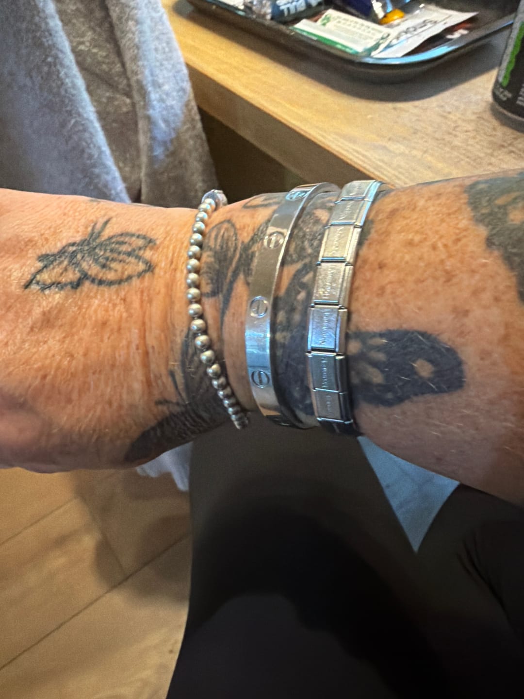 Customer photo review of Love Refined Bracelet